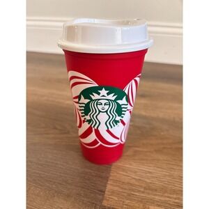 Starbucks Holiday 2024 RED Cup NEW - 16 oz Reusable Hot Cup Collectible With Lid
